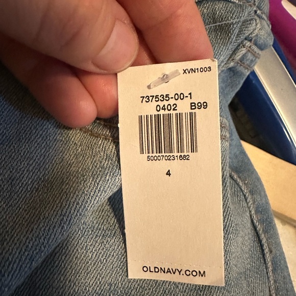 NWT Old Navy Light Blue Mid-Ride Denim Jeggings - Picture 5 of 8
